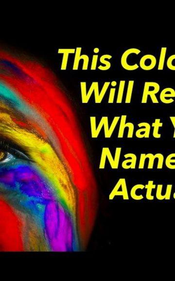 Quiz: The colour quiz Reveals What Your Name Should Actually Be
