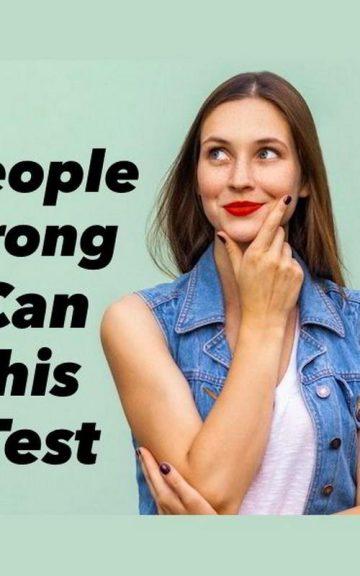 Quiz: People With Strong Wit Can Pass This Test