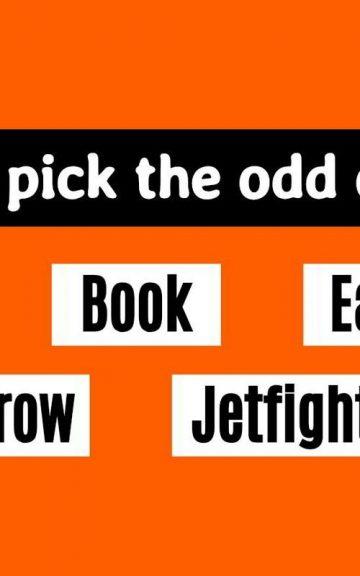 Quiz: Pick The Odd One Out 10 Times In A Row