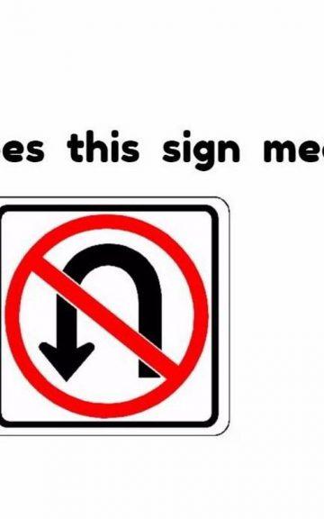 Quiz: 7% Of The Population Passed This Basic Traffic Signs Test