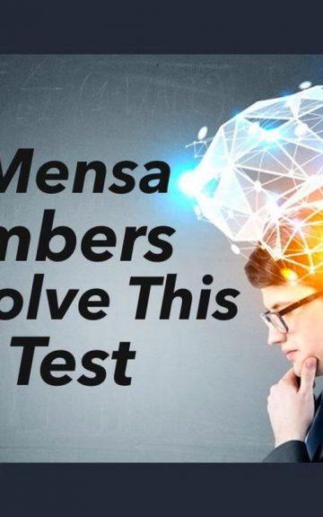 Quiz: Mensa Members Can Pass This Math Test