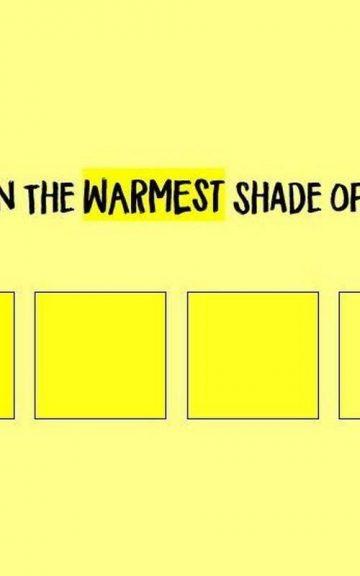 Quiz: How Happy Are You Based On How You See Yellow?