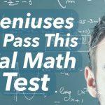 Quiz: Geniuses Can Pass This Mental Math Test