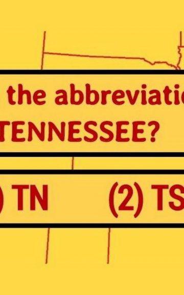 Quiz: Americans Who Excelled In High School Know The Abbreviations Of These 26 US States