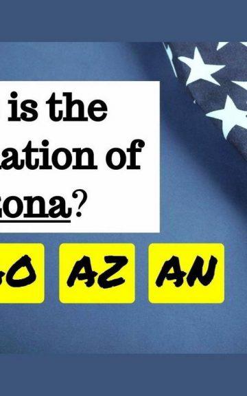 Quiz: Only 10% Of Americans Know All 50 US States Abbreviations