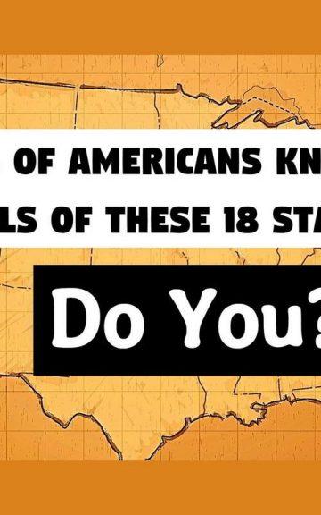 Quiz: 7% Of Americans Know The Capitals Of These 18 States
