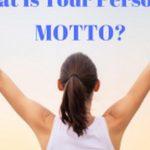 Quiz: What's my Personal Motto?