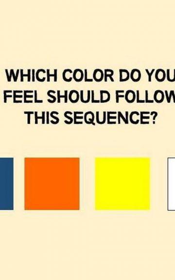 Quiz: The Way You Arrange These Colors Will Reveal Your True Outlook On Life
