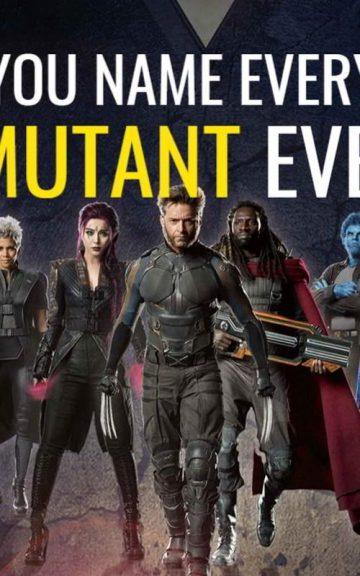 Quiz: Name Every Single Mutant From the X-Men Franchise