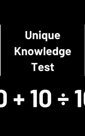Quiz: This Unique Knowledge Test Is Driving The Internet Crazy