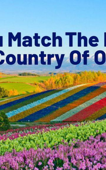Quiz: Match The Flower To Its Country Of Origin