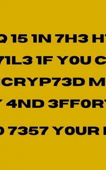 Quiz: You're A Genius If You Score 10/10 In This Encrypted IQ Test