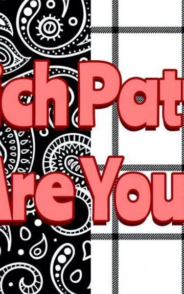 Quiz: Which Pattern Matches my Personality?