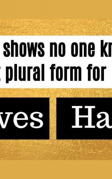 Quiz: You Will Never Score More Than 10/15 In This Plurals Test