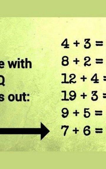 Quiz: People With High IQ Can Solve These Equations