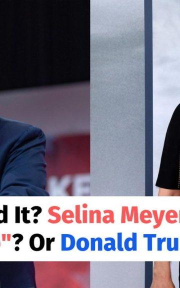Quiz: Who says that: Selina Meyer From Veep or Donald Trump?