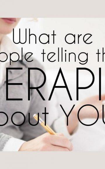 Quiz: What Are People Telling Their Therapist About You?