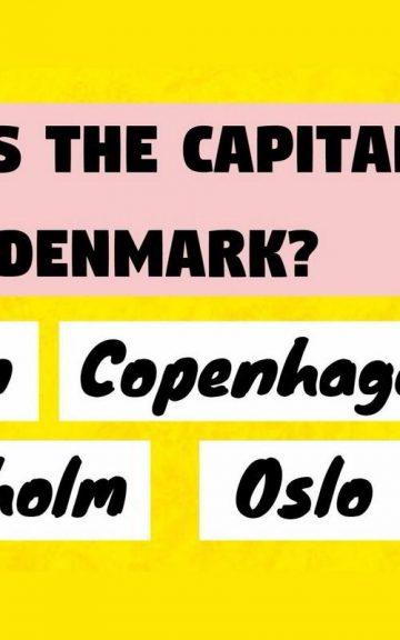 Quiz: People With A Remarkable IQ Passed This European Capitals Quiz