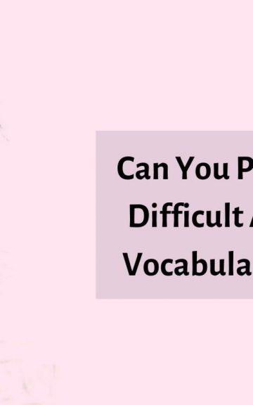 Quiz: The hardest Animal Vocabulary Test