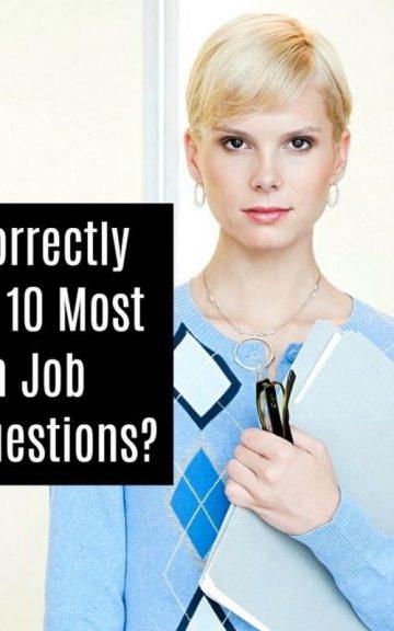 Quiz: Answer The 10 Most Common Job Interview Questions