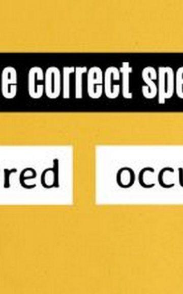 Quiz: Professors only Can Score At Least 15/20 In This Spelling Test