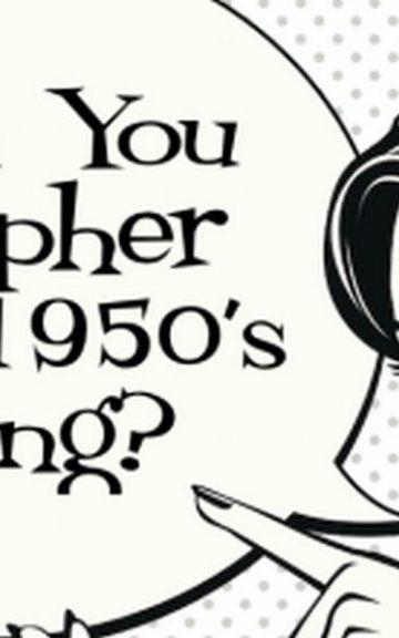 Quiz: Decode This 1950's Slang