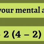 Quiz: Pass A Basic Mental Agility Test