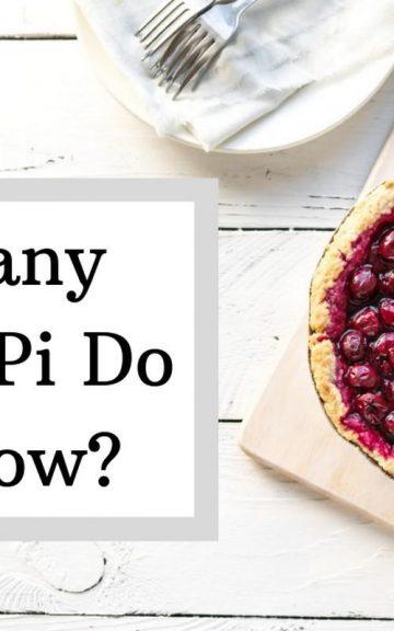 Quiz: How Many Digits Of Pi Do You remember?